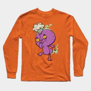 Stinky Little Butt Monster Long Sleeve T-Shirt